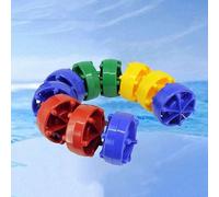 DUOAZJL Séparateur De Couloirs De Piscine Flottant, De 1,0 À 18,3 M, pour La Compétition De Natation en Eau Peu Profonde, Séparation De Profondeur, Facile À Installer(Nylon,18m/60ft)