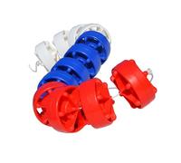 DUOAZJL Séparateur De Couloirs De Piscine Flottant, De 1,0 À 18,3 M, pour La Compétition De Natation en Eau Peu Profonde, Séparation De Profondeur, Facile À Installer(Steel wire,6m/20ft)