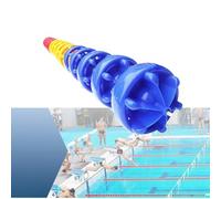 DUOAZJL Séparateur De Couloirs De Piscine Flottant, De 1,0 À 18,3 M, pour La Compétition De Natation en Eau Peu Profonde, Séparation De Profondeur, Facile À Installer(Nylon,6m/20ft)