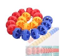 DUOAZJL Séparateur De Couloirs De Piscine Flottant, De 1,0 À 18,3 M, pour La Compétition De Natation en Eau Peu Profonde, Séparation De Profondeur, Facile À Installer(Nylon,15m/50ft)