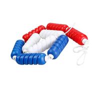 DUOAZJL Séparateur De Sécurité Flottant Réglable pour Piscine, Ligne De Couloir De Nage, Corde De Sécurité Anti-Ondes Réglable De 3,3 À 60 Pieds, Facile À Installer(Nylon,1m/3.3ft)