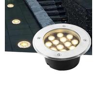 DUOAZJL Spot LED Exterieur Projecteur - IP67 Étanche Lampe Encastrable Eclairage pour La Construction d'une Cour-Jardin, Certificat CE ROHS FCC(Red,15W(85-265v))