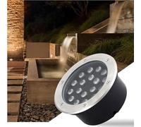 DUOAZJL Spot LED Exterieur Projecteur - IP67 Étanche Lampe Encastrable Eclairage pour La Construction d'une Cour-Jardin, Certificat CE ROHS FCC(Warm White,48w(85-265v))