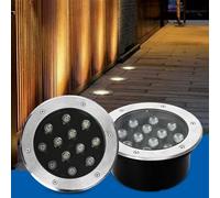 DUOAZJL Spot LED Exterieur Projecteur - IP67 Étanche Lampe Encastrable Eclairage pour La Construction d'une Cour-Jardin, Certificat CE ROHS FCC(Warm White,48w(85-265v))