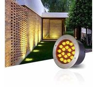 DUOAZJL Spot LED Exterieur Projecteur - IP67 Étanche Lampe Encastrable Eclairage pour La Construction d'une Cour-Jardin, Certificat CE ROHS FCC(Warm White,48w(85-265v))