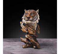 DUOAZJL Statues d'animaux en résine, Sculptures, Objets de Collection, Ornements, Cadeaux, décoration intérieure créative, décorations de Bureau(#B)