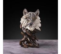 DUOAZJL Statues d'animaux en résine, Sculptures, Objets de Collection, Ornements, Cadeaux, décoration intérieure créative, décorations de Bureau(#d)