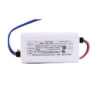 DUOCAI Alimentation à Sortie Unique à Tension constante APC-16-350 APC-16-700 Alimentation à découpage à Sortie 350 mA 700 mA à Effet Pilote(APC-16-350)