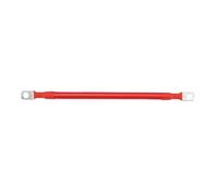 DUOCAI Ligne de Connexion de Batterie de Voiture, Fil de cuivre Pur 8 6 4awg RV avec Terminal M6/M8/M10 for onduleur, câble Solaire de Voiture 20~100CM, 1 à 5 pièces(Red x 1pcs,50CM_8AWG)