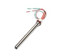 DUOCARA Élément de chauffage de réservoir d'eau tubulaire électrique DN20 G3/4" Résistance au chauffage d'huile pour brassage SS316 200 W 300 W 500 W 800 W 1 kW