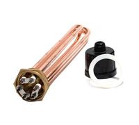 DUOCARA Élément de chauffe-eau DN50 de 5,1 cm en laiton - Résistance de chauffage électrique 220 V 3 kW / 6 kW / 9 kW / 12 kW pour pièces de chaudière