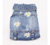 DUOCARA Gilet en jean pour chien Shih Tzu pour petits chiens, Yorkshire Terrier, chiot, chihuahua, vêtements pour chat
