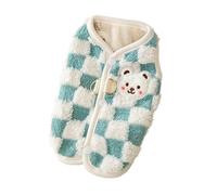 DUOCARA Manteau chaud et doux pour chien - Veste d'automne pour chiot - Imprimé mignon - Manteau pour animal domestique - Vêtement pour chihuahua