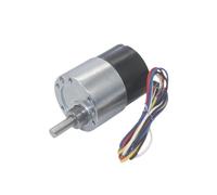 DUOCARA Moteur à engrenages CC sans balais 12 V 24 V 37-3525 de 37 mm de diamètre, boîte de vitesses à faible bruit, longue durée de vie, couple élevé, silencieux Bldc Gearmotor Jgb37-3525