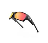 DUOCIYUAN Rave - Lunettes de vélo rapides pour homme et femme - Lunettes de soleil de sport TR90 ultra légères - Polarisées avec plaquettes nasales réglables et branches UV400 - Lunettes de course