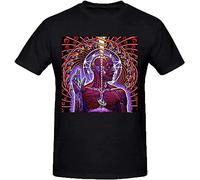 DUOD91HAO Tool Lateralus Custom T Shirts Design Round Neck Black Manches Courtes(Large)