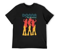 DUOduoAi Lonesome Mamma Mia Donna and The Dynamos 70s Inspired DMN Men's T Shirt Size XL