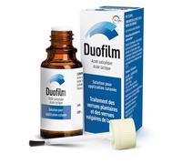 Duofilm, solution pour application cutanée contre verrues pieds et mains-flacon 15ml Solution 15 ml