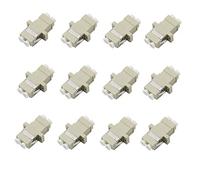 Duogalia Lot de 12 adaptateurs fibre optique LC - Coupleur duplex multimode LC vers LC Duplex