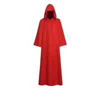 Duohropke Cape médiévale à capuche pour adulte - Costume de vampire - Cape médiévale - Manteau double face - Robe Jedi - Cosplay - Carnaval Halloween - Noël, RD1, XXL