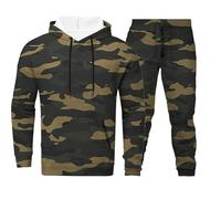 Duohropke Ensemble de vêtements de camouflage militaire pour Airsoft, chemise de combat et pantalons pour garçons et filles, uniforme de l'armée, costume de soldat, 01 vert militaire., L