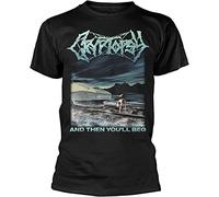 DUOJIMEI Cryptopsy and Then Youll Beg Black t-Shirt Mens t Shirt Graphic Size XXL