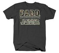 DUOJIMEI DADD Dads Against Daughters Dating Shoot Hunting Camo T Shirt for Men Size M