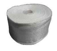 duojin Bande de tissu de fibre de verre rouleau de verre 5cm de large fibre de verre plaine tisser réparation de tissu 21 mètres