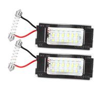 Duokon 1 paire 12V SMD Éclaireurs de Plaque d'immatriculation Lumières de panneau de licence pour MINI R56 R57 R58 R59 2006-2014
