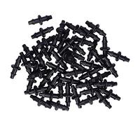 Duokon 100 pices 4/7 connecteur 2 Voies connecteur d'irrigation Goutte Goutte raccord Jardin fermes pelouses Accessoires d'irrigation Effet de Serre