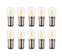Duokon 10pcs B15 1.5W AC230V Dimmable Mini LED Ampoule avec Filament Court pour l'Éclairage de Voiture à Domicile