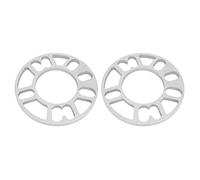 Duokon 2Pcs 10mm Aluminium Leichtmetall Rad Distanzscheiben Unterlegscheiben Universal Fit für 4/5 Bolt Wheel