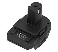 Duokon Adaptateur de Batterie MT20RNL pour Batterie MAKITA18V Ryobi18V | Convertisseur de Batterie PC ABS Noir, Compatible avec les Batteries Makita18v en Remplacement des Outils électriques