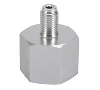 Duokon Adaptateur de CO2 en Alliage de Zinc Mini rgulateur Homebrew Beer Corny Keg 6acme-6g 3/8-24unf