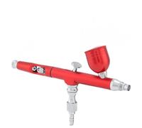 Duokon Aérographe à Alimentation par gravité à Double Action, Buse en Métal de 0,3 Mm, Tasse de 7 Ml, Contrôle Précis de la Gâchette pour le Maquillage des Ongles, la Décoration de Gâteaux, les