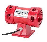 Duokon Alarme de Moteur électrique 135 DB Sirène Sonore Continue Bidirectionnelle AC 220 V MS-490 avec Alliage D'aluminium Résistant à la Corrosion pour Les Systèmes D'avertissement de
