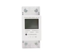 Duokon Compteur KWh Rail DIN, 220V 5-80A, pour Tableau électrique