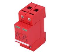 Duokon Dispositif de Protection Contre Les Surtensions CC Protecteur de Boîtier de Combinaison PC DC1000V 40KA Montage sur Rail avec Fenêtre d'état IP20 Réponse Rapide pour Boîte de Distribution (2P)