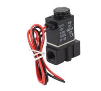Duokon Électrovanne en Plastique 12V DC 2 Positions 2 Voies G1/8 Air Eau (G1/4")