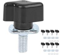 Duokon Hard Top Kit De Fixation À Retrait Rapide Écrou À Vis De Pouce Adapté Pour Yj Tj Jk M8 25mm 95-16[Car8302538]