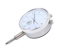 Duokon Indicateur à Cadran de Précision 0-1 Pouce Précision 0,01 Mm en Acier Inoxydable avec Noyau Antichoc Mouvement en Laiton pour Mesurer le Faux-rond de L'arbre et les Erreurs (0-10mm)