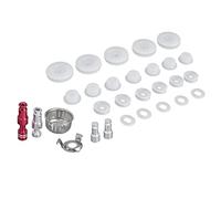Duokon Joint de Soupape de Cocotte Minute Universel, Ensemble de Joints de Remplacement en Silicone de 24 Pièces pour Toutes les Marques
