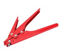 Duokon Nylon Cable Tie Gun, High Carbon Steel, Manual Cutting | Gamme de tailles de 2,4 à 9,0 mm, regroupement et coupe rapides, installation de maintenance du câblage en atelier