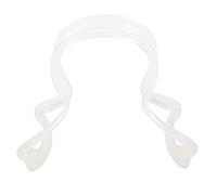 Duokon Outil de Collimateur d'arc de Violon Correcteur de Rectitude d'arc en Silicone ABS pour 1 4 1 8 10 Accessoire 'entraînement de Violon avec Conception 'ajustement de Poignée pour la (WHITE)
