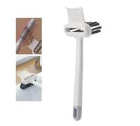 Duokon Peigne Nettoyant pour Brosse à Cheveux, Outil de Nettoyage de Brosse à Cheveux en Plastique, élimine Rapidement les Coincés, Conception Hygiénique, Taille Portable Compacte pour les