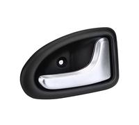 Duokon Poignée de Porte en Plastique Gauche & Droite, Poignée de Porte Intérieure de Voiture pour Clio II 1998-2005 / I 1995-2002(Gauche)