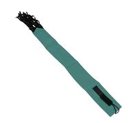 Duokon Sac pour Queue de Cheval en Tissu Non Tissé Protecteur de Queue de Cheval avec Frange 70 X 7,5 Cm Fermetures Imperméable Facile à Nettoyer pour Les Chevaux par Les Temps (Green)