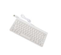 Duokon Ultra Thin USB Wired Keyboard Mouse Combo Set Mini for Office and
