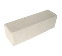 DUOLEH Coussin rembourré pour accoudoir de canapé, coussin de lecture pour canapé-lit, coussin de soutien pour accoudoir, coussin pour le cou et les lombaires avec fermeture éclair, remplissage pour l