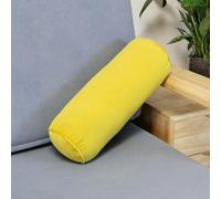DUOLEH Coussin rond pour accoudoir de canapé, oreiller, coussin rond cervical en rouleau pour comble l'espace de lit, coussin de soutien lombaire pour le dos, les genoux, le soutien du cou (40 x 15
